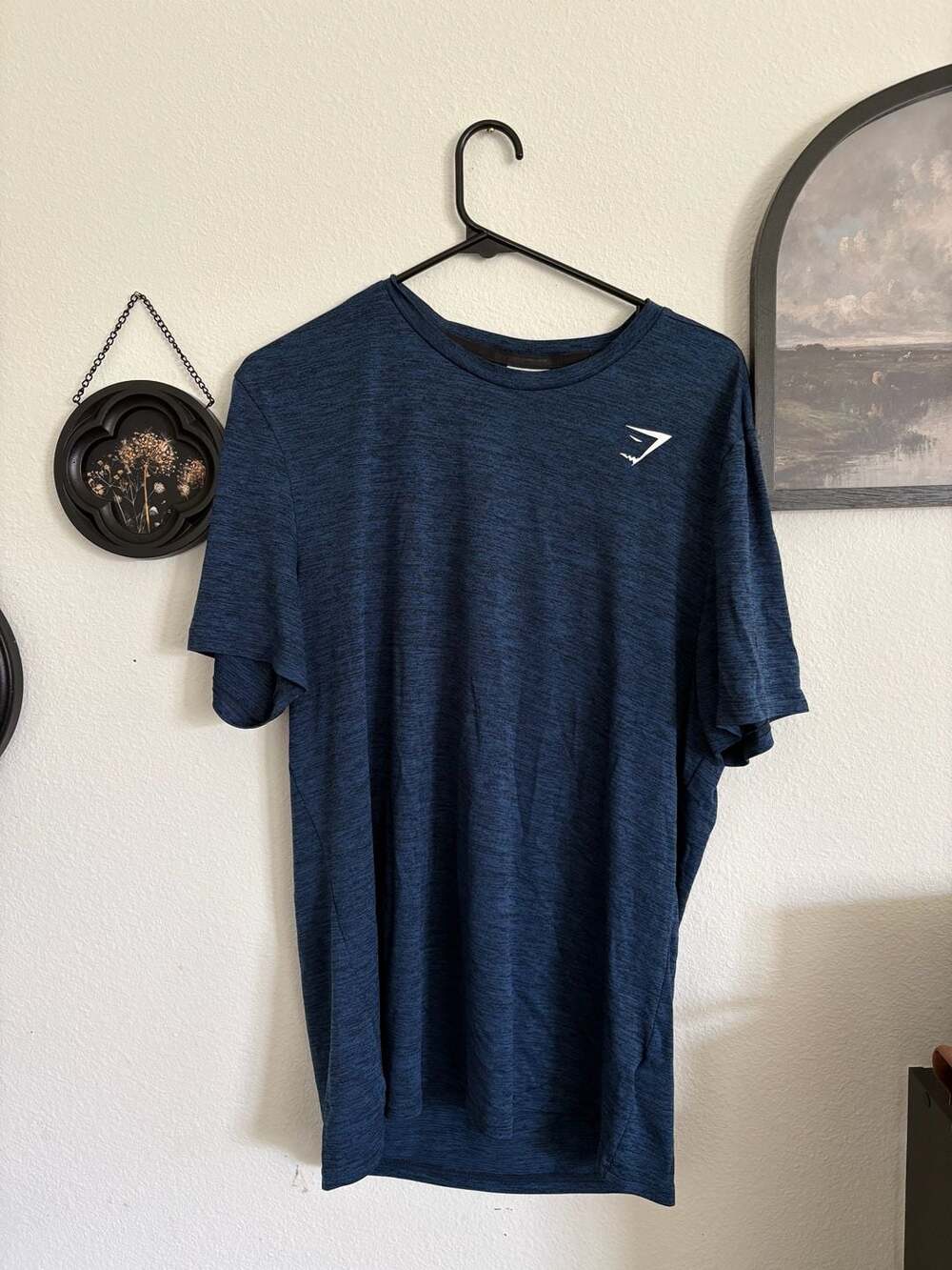Gymshark Apex Seamless T-Shirt Blue Athletic Workout
